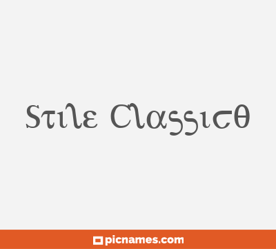 Stile Classico